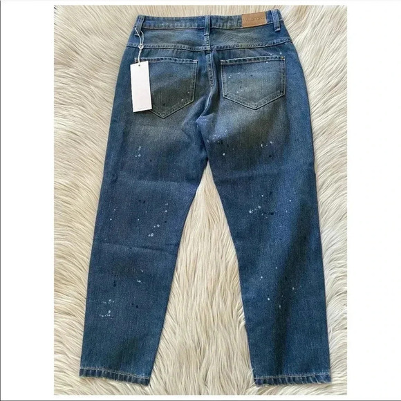 WILDFOX Baggy Crop Jean NWT - Picture 6 of 8